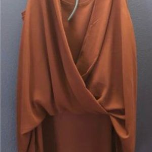 Brick Colored She and Sky Sleeveless Top NWT